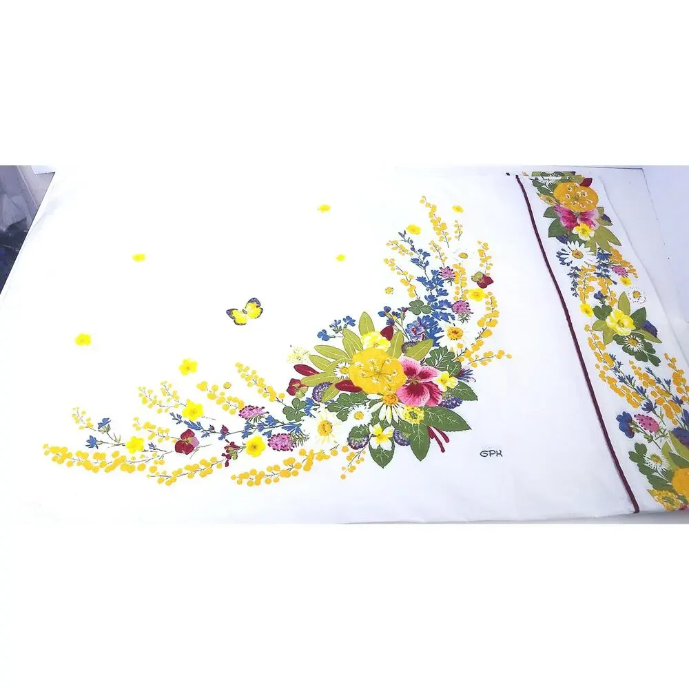 Vintage Springmaid Grace Kelly Fiona Standard Pillowcase Set of 2 READ